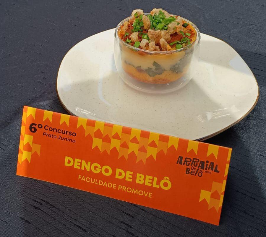 Angu de fubá mimoso, ragu de costelinha, molho campanha quente de ora-pro-nóbis, finalizado com pipoca de torresmo (Divulgação)