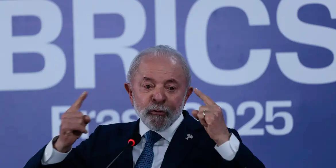 'Nós cansamos de ser subordinados ao Norte', disse Lula (Joédson Alves/Agência Brasi)