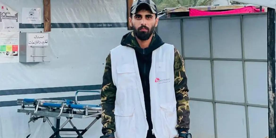 Abdullah Hammad foi assassinado pelo Exército israelense no último dia 3 de julho na região sul do território (Médicos sem Fronteiras/Divulgação)