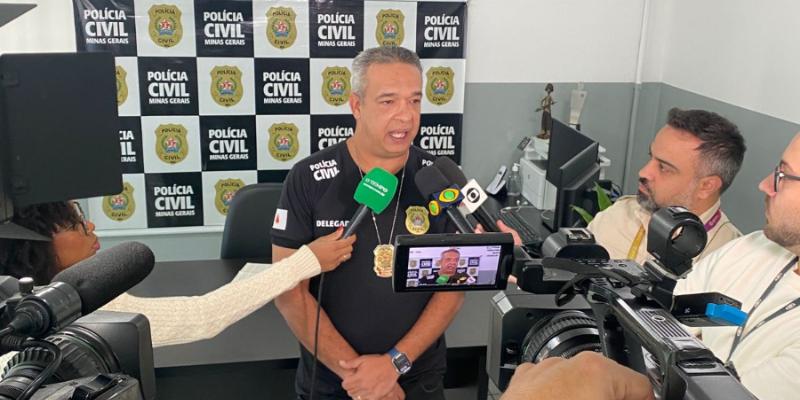 Investigações apontam que o suspeito, que é usuário de drogas, estava cometendo alguns furtos contra vítima, que foi questioná-lo e ocasionou a discussão (Divulgação/PCMG)