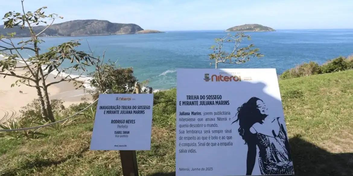 Jovem de 26 anos foi vítima de um acidente na Indonésia, no dia 21 de junho último. Juliana fazia uma trilha no Monte Rinjani, na ilha de Lombok, na Indonésia, quando ficou cansada e o guia seguiu com o grupo (Lucas Benevides/Prefeitura de Niterói)