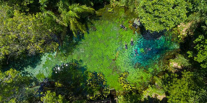 Bonito, no interior de Mato Grosso do Sul, já foi eleita 18 vezes o melhor destino de ecoturismo do Brasil (Daniel de Granville / divulgação)