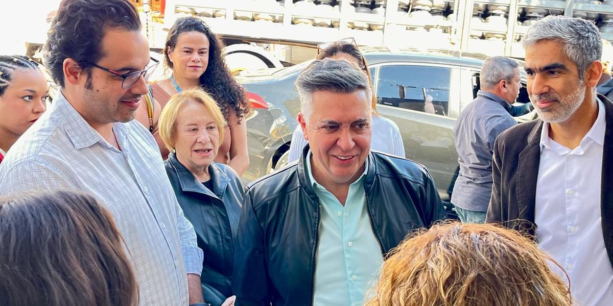 Prefeito de BH visitou obras do novo Centro de Referência de Assistência Social (CRAS) Cabana nesta quarta-feira (9) (Valéria Marques/ Hoje em Dia)