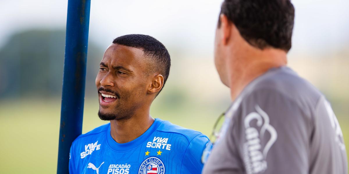 Ademir, ex-Galo, pode ser titular no duelo contra o Fortaleza pelas quartas da Copa do Nordeste (Letícia Martins/EC Bahia)