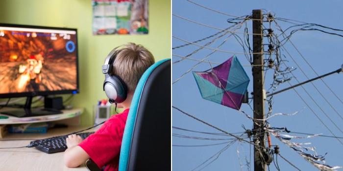 Acidentes com choque elétrico aumentam nas férias escolares, segundo dados da Abracopel. (Cemig / Divulgação)