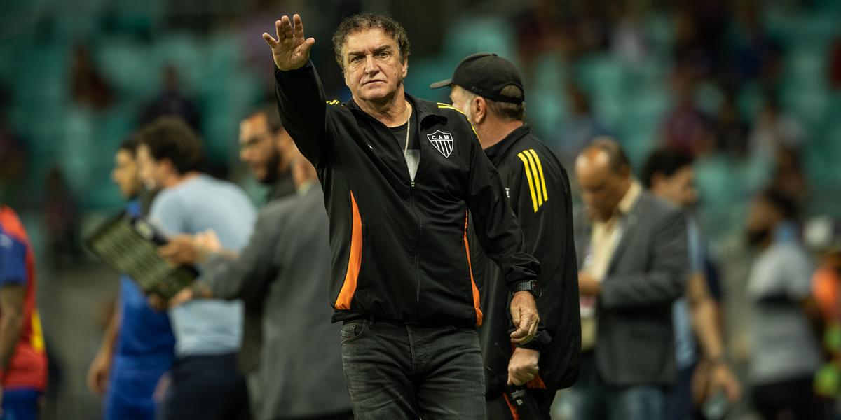 Cuca lamenta derrota para o Bahia, mas não aponta culpados (Pedro Souza / Atlético)