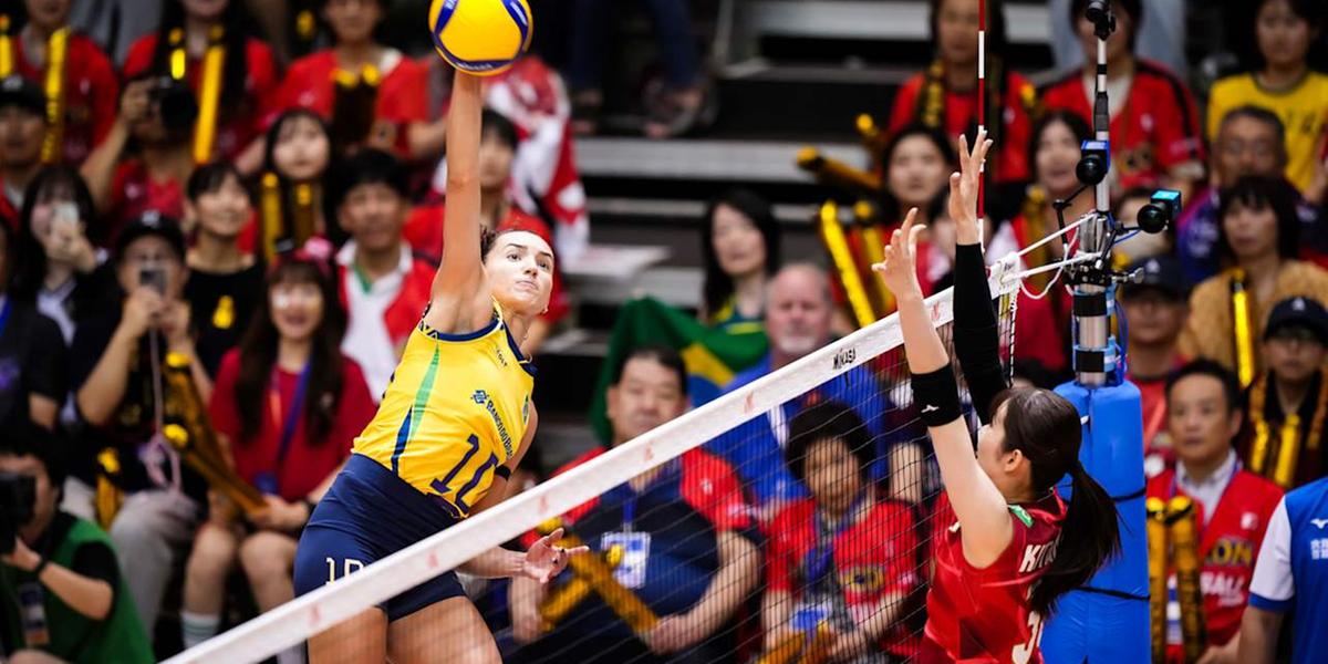 Brasil derrota Japão na Liga das Nações de Vôlei (Divulgação/FIVB)