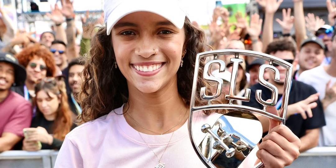 Rayssa vence etapa da SLS disputada em Brasília (Reprodução / Instagram Rayssa Leal)