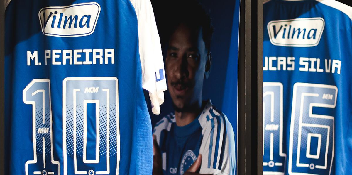 Matheus Pereira vai para o centésimo jogo com a camisa do Cruzeiro (Fotos: Gustavo Martins/ Cruzeiro)