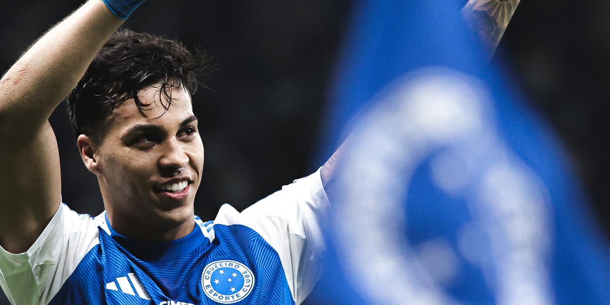 Kaio Jorge, do Cruzeiro, brilha contra o Grêmio e assume a artilharia do Brasileiro (Fotos: Gustavo Martins/ Cruzeiro)
