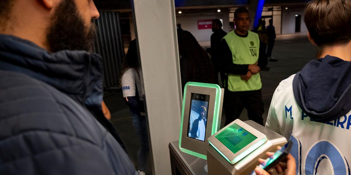 Cruzeiro e Mineirão avaliam positivamente o primeiro dia de biometria facial no estádio (Agência: I7)