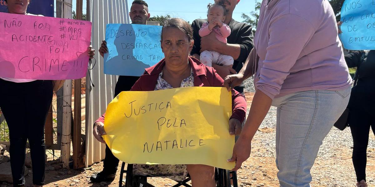 Natalice Gomes da Silva, de 49 anos, perdeu a perna após sofrer um acidente nas obras da Linha 2 do Metrô (Bernardo Haddad/ Hoje em Dia)