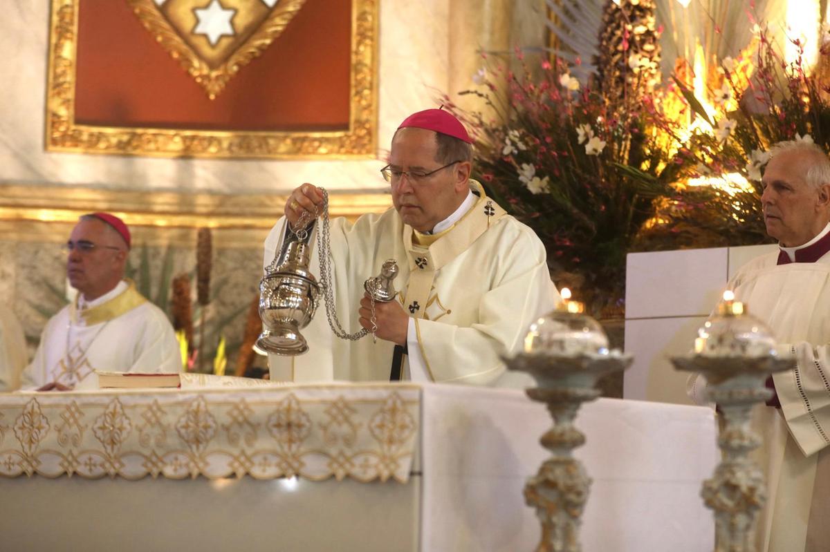 Missa presidida pelo arcebispo Dom Walmor Oliveira de Azevedo. (Divulgação / Arquidiocese BH)