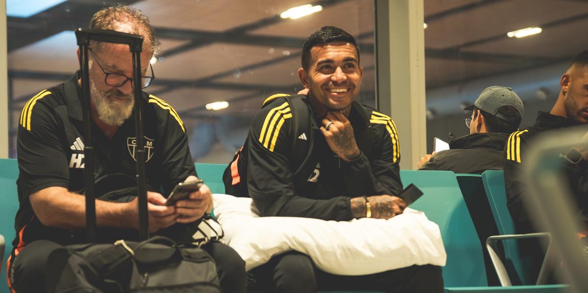 Atacante ganha sequência como titular do Galo e vai para o terceiro jogo entre os titulares (Foto: Pedro Souza / Atlético)