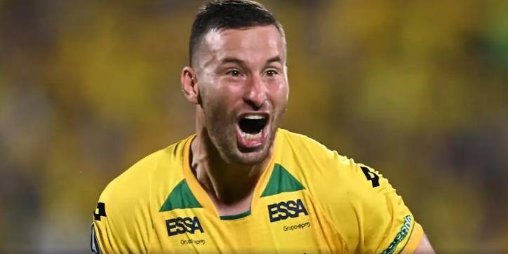 Atacante Luciano Pons, de 35 anos, tem 11 gols e duas assistências no ano (X da Copa Libertadores)