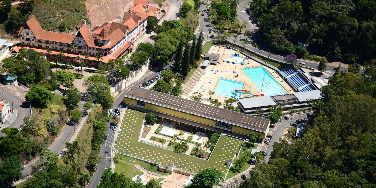 Localizado no centro de Águas de Lindóia, Hotel Monte Real é opção de hospedagem completa durante o Festival de Inverno (Divulgação)