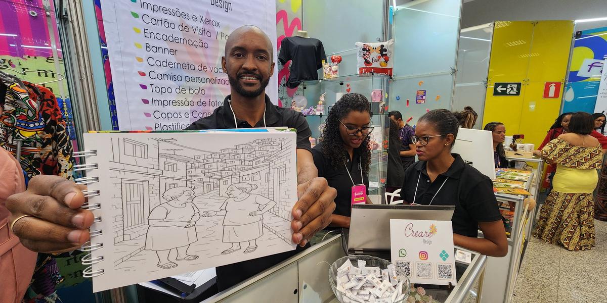 'Bobbie Goods da Quebrada' foi lançado pela gráfica Creare Design exclusivamente para o Expo Favela 2025 (Maurício Vieira/ Hoje em Dia)