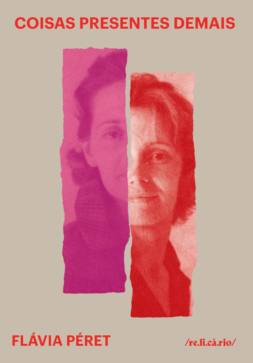 A escritora Flávia Péret lança seu novo livro Coisas presentes demais na Livraria Quixote, com participação de outras autoras. Obra retrata a relação entre neta e avó diante do Alzheimer (Divulgação/Relicário Edições)