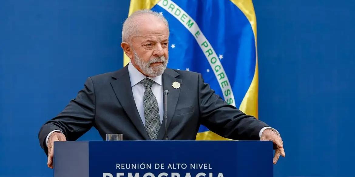 Segundo o presidente, democracia corre risco com o extremismo como ocorreu na fundação do Partido Nazista (© Ricardo Stuckert/PR)