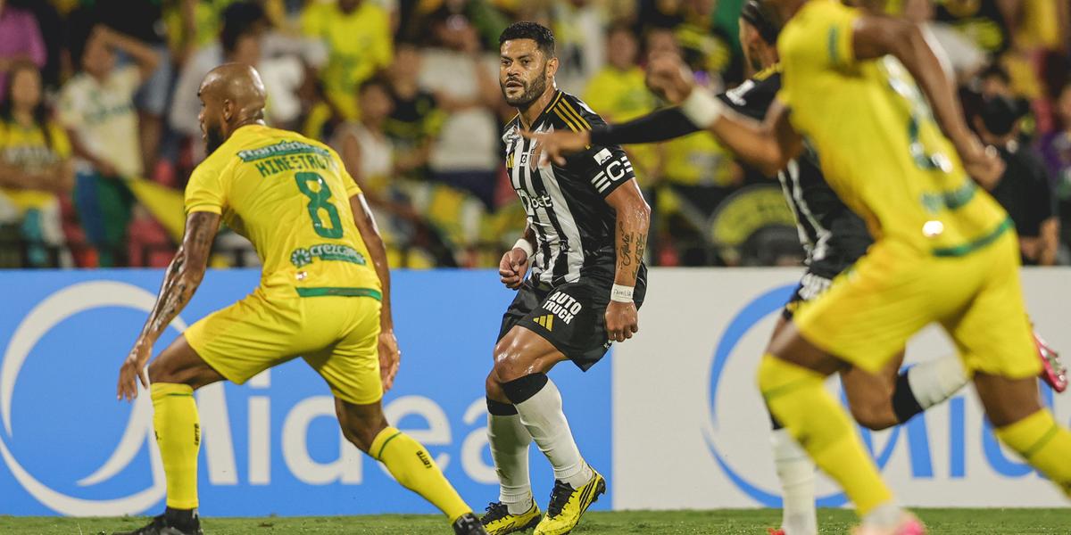 Atacante do Galo tem se salavado nas últimas apresentações do Galo (Foto: Pedro Souza / Atlético)