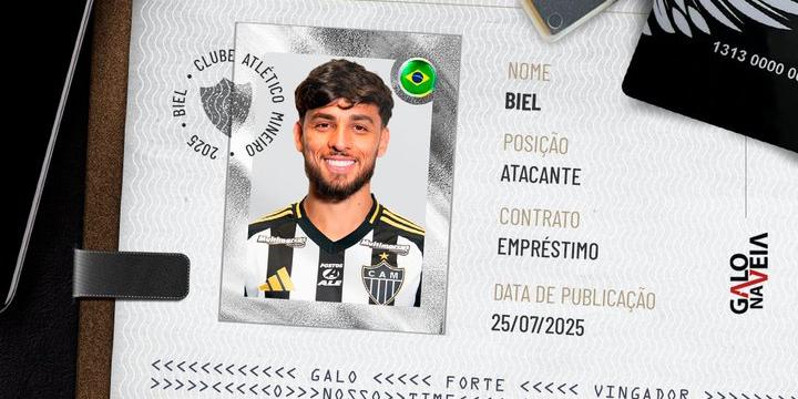 Novo reforço do Galo já pode atuar pela equipe (X do Atlético)