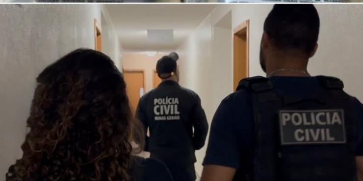 Mulher de 39 anos é suspeita de recolher joias na casa da vítima e integra grupo investigado pela PCMG por estelionato em Montes Claros (Divulgação/PCMG)