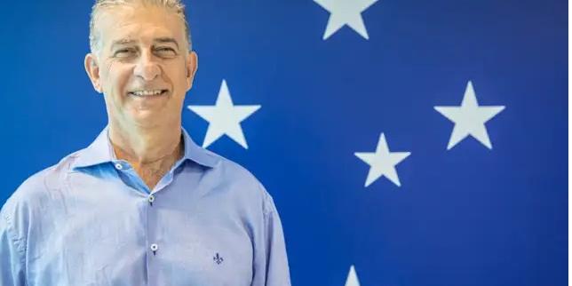 Drubscky quando voltou ao Cruzeiro (Gustavo Aleixo)