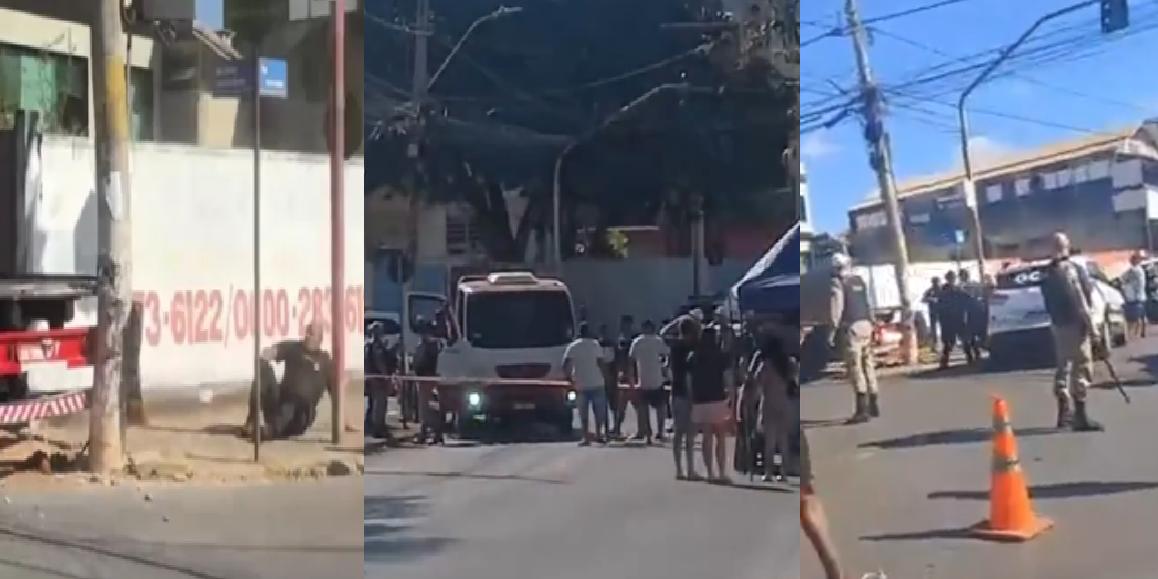 Caso ocorreu no domingo, após um agente ter sido atropelado pelo caminhoneiro, segundo a GCM (Reprodução/Redes Socias)