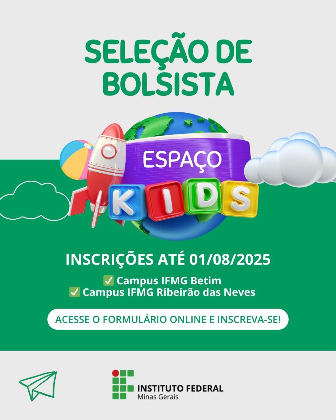 Com início previsto para 11 de agosto, as atividades envolvem práticas pedagógicas, recreativas e de cuidado infantil, direcionadas a crianças de 4 a 12 anos (Divulgação)