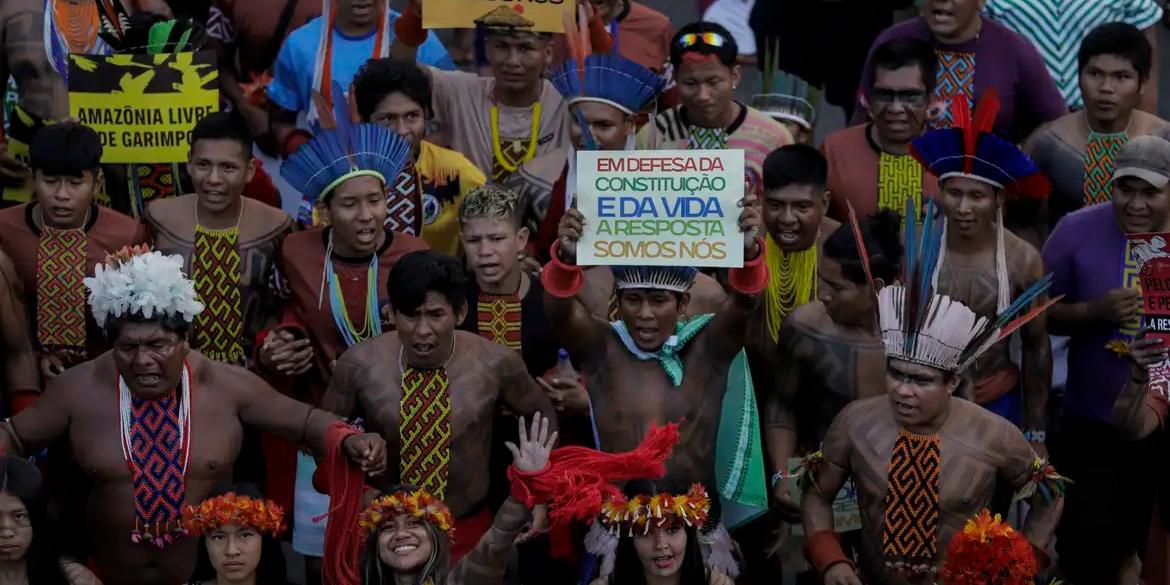 Cerca de 34% dos assassinatos (71 casos) vitimaram indígenas jovens, de 20 a 29 anos de idade (Joédson Alves/Agência Brasil)