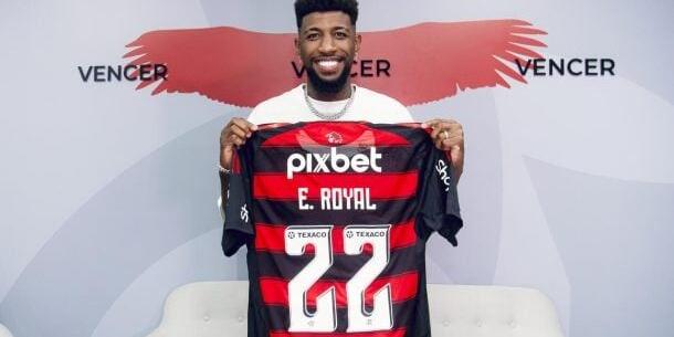 Jogador poderá fazer a estreia pelo Flamengo contra o Galo, seu ex-clube no Brasil (Adriano Fontes/Flamengo)