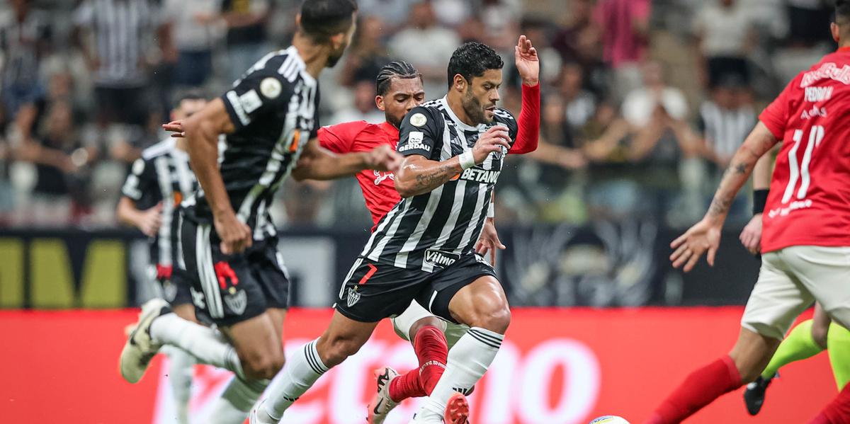 Galo precisa melhorar o desempenho contra os primeiros colocados na disputa (Foto: Pedro Souza / Atlético)