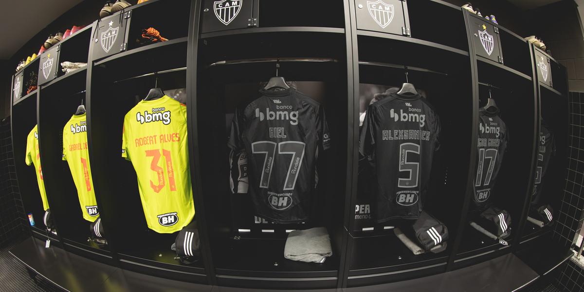 Hulk será poupado e Biel ganha chance no comando do ataque (Foto: Pedro Souza / Atlético)
