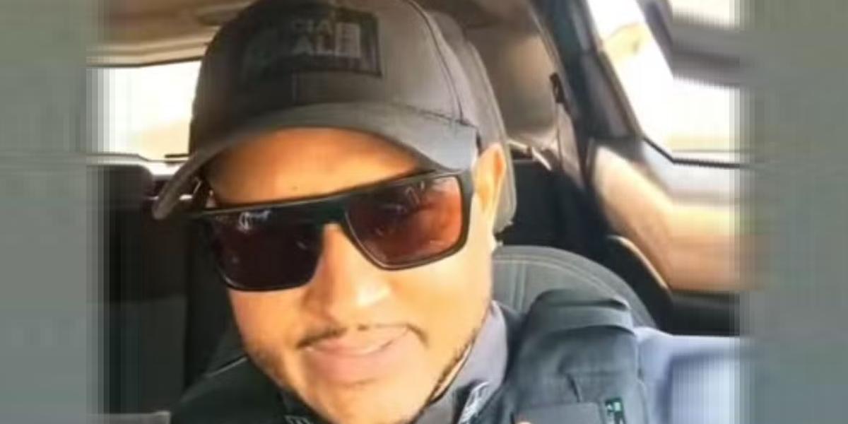 velório e o enterro do policial penal Euler Oliveira Pereira Rocha, de 42 anos, será em Ribeirão das Neves, na Grande BH (Redes Sociais/Reprodução)
