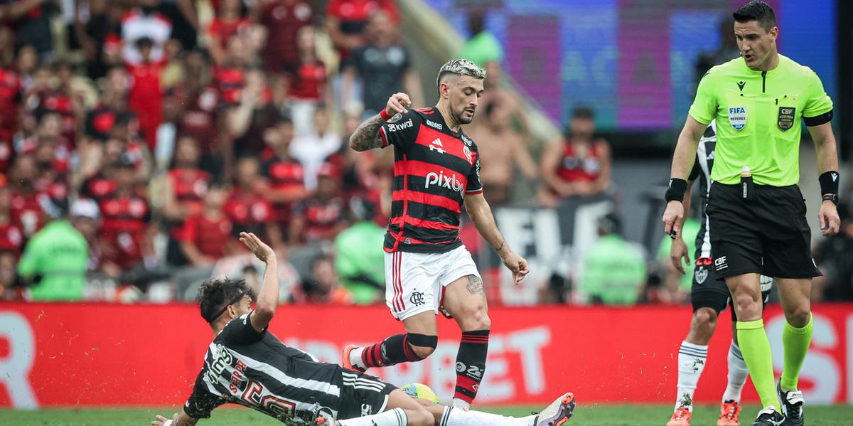Rafael Klein apitará mais um jogo decisivo entre Atlético e Flamengo (Pedro Souza / Atlético)
