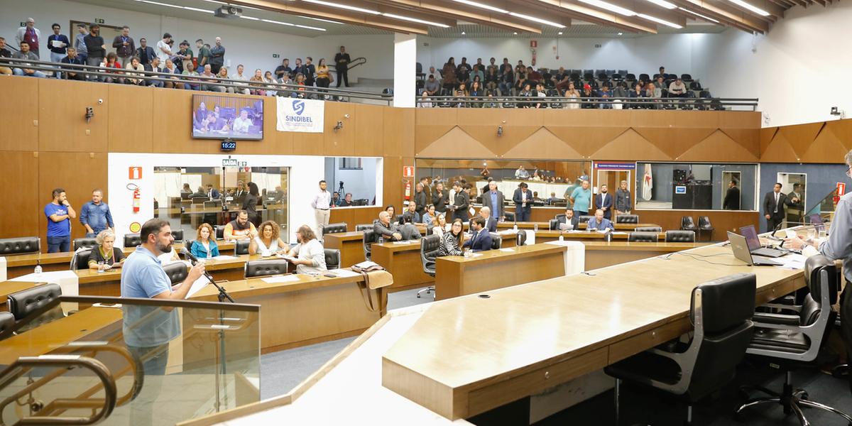 Votação ocorreu nesta terça-feira no plenário Prefeito Amintas de Barros (Denis Dias/CMBH)