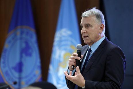 Especialista em segurança viária da Opas Victor Pavarino (Karina Zambrana/Opas/OMS)