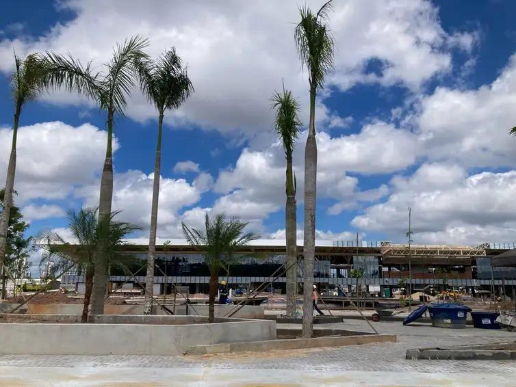 Obras do Parque da Cidade, em Belém (Fabiola Sinimbú/Agência Brasil)