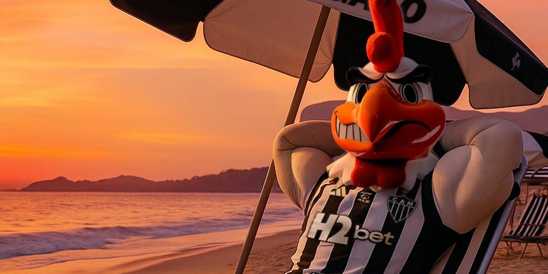 Galo tira sarro após eliminar o Flamengo da Copa do Brasil (Reprodução / X Atlético)