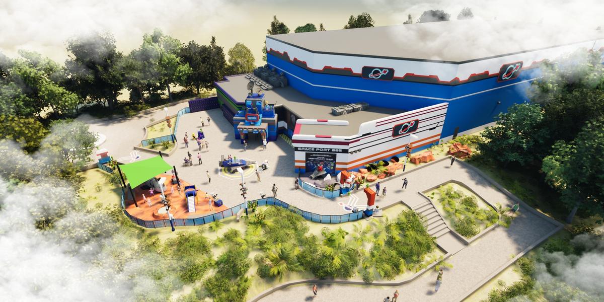 Totalmente coberta e climatizada, a nova experiência combina a criatividade do universo LEGO® com uma jornada emocionante e interativa, repleta de criatividade, diversão e inovação em uma experiência galáctica para crianças (Cortesia Visit Central Florida e Merlin Entertainments)