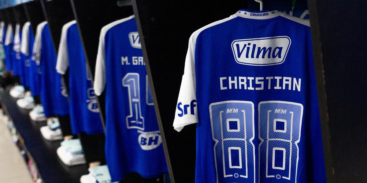Vestiário do Cruzeiro em Maceió (Rafael Vieira / Cruzeiro)