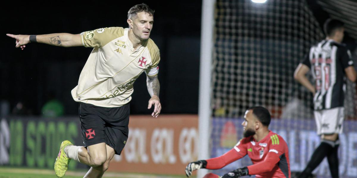 Atlético perdeu para o Vasco na última vez que atuou em São Januário (Matheus Lima/Vasco)