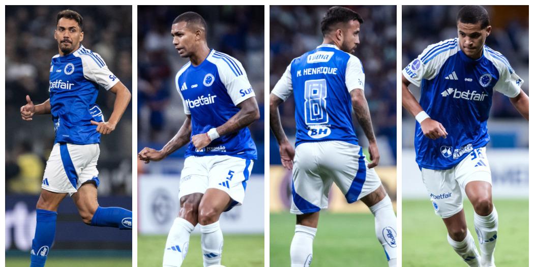 Eduardo, Walace, Matheus Henrique e Kauã são as opções do tecnico celeste para a próxima segunda (Reprodução: flickr Cruzeiro)