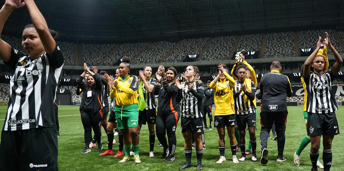 Vingadoras vencem o Santos na Arena MRV (Daniela Veiga / Atlético)