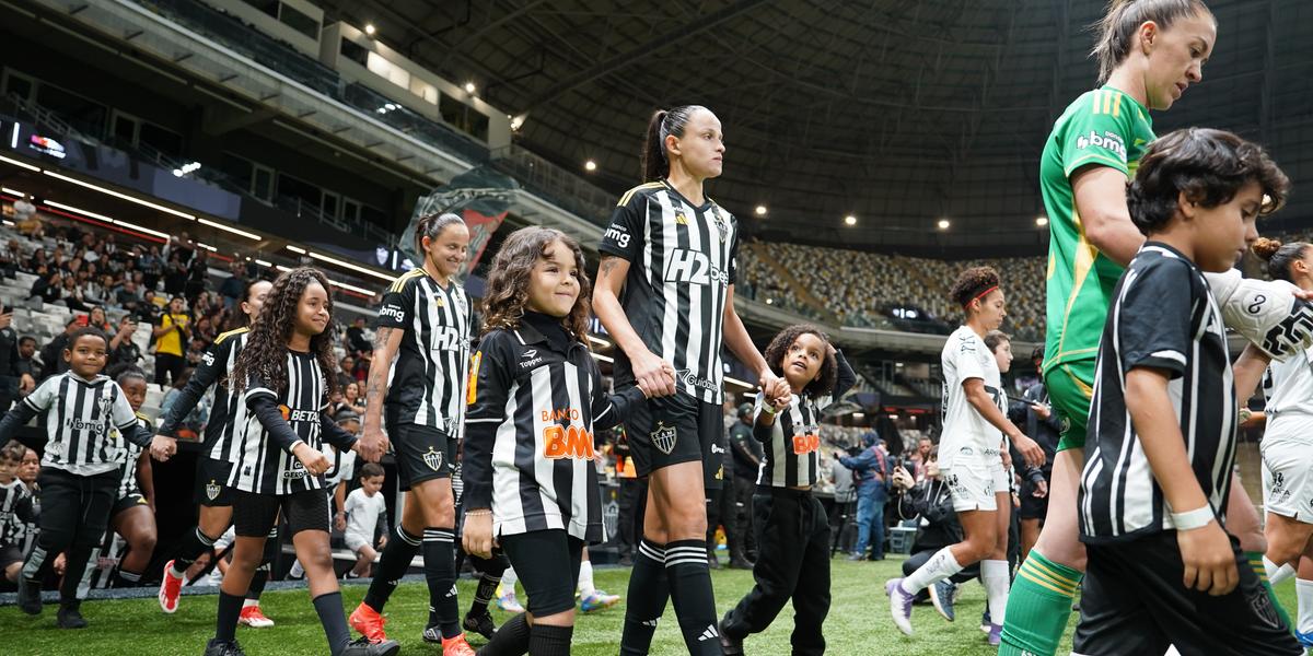 Time feminino do Galo vai enfrentar o Bahia (Foto: Daniela Veiga / Atlético)