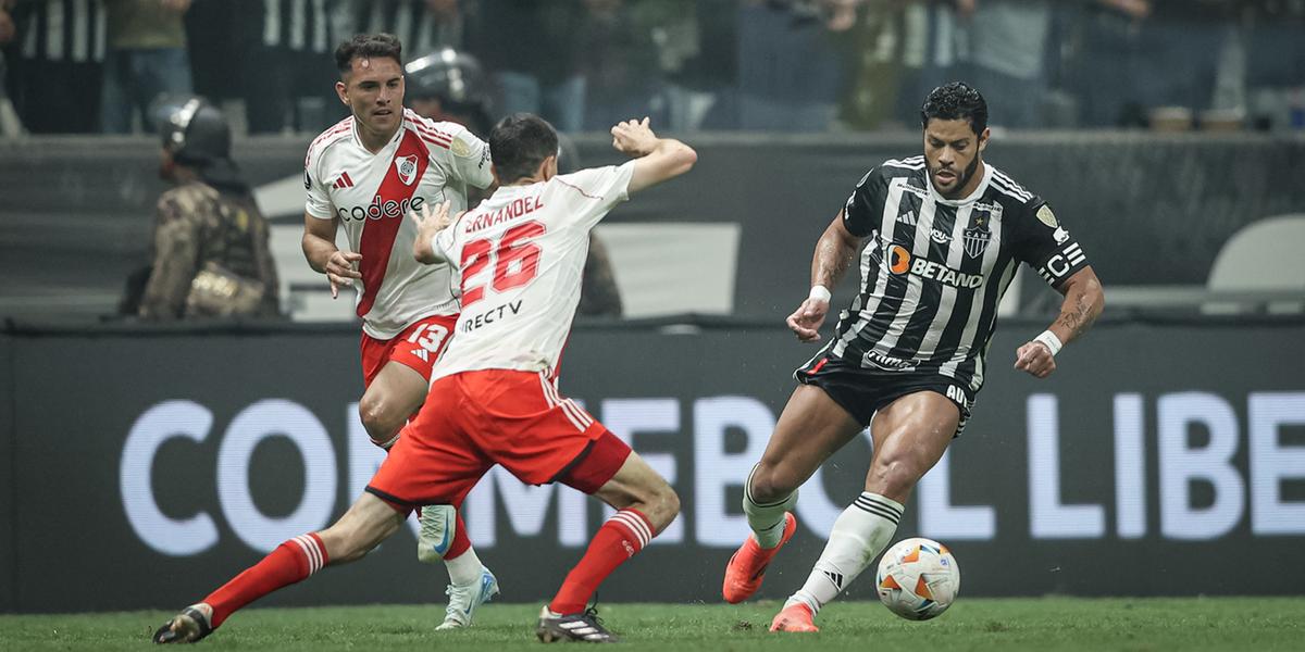 O Galo defende uma longa invencibilidade contra times argentinos (Foto: Pedro Souza / Atlético)