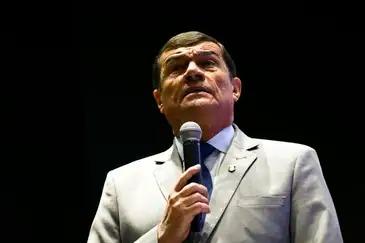 O ex-ministro da Defesa, Paulo Sérgio Nogueira, quando ainda ocupava o cargo, em 2022 (Marcelo Camargo/Agência Brasil)