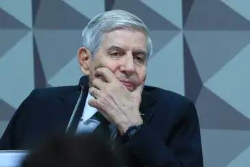 General, Augusto Heleno durante depoimento na CPMI do golpe no Congresso Nacional (Lula Marques/ Agência Brasil)