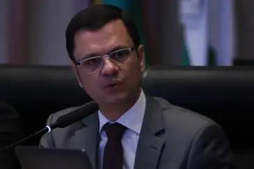 Andersom Torres na CPI dos Atos Antidemocráticos da Câmara Legislativa do Distrito Federal (CLDF) (Joédson Alves/Agência Brasil)