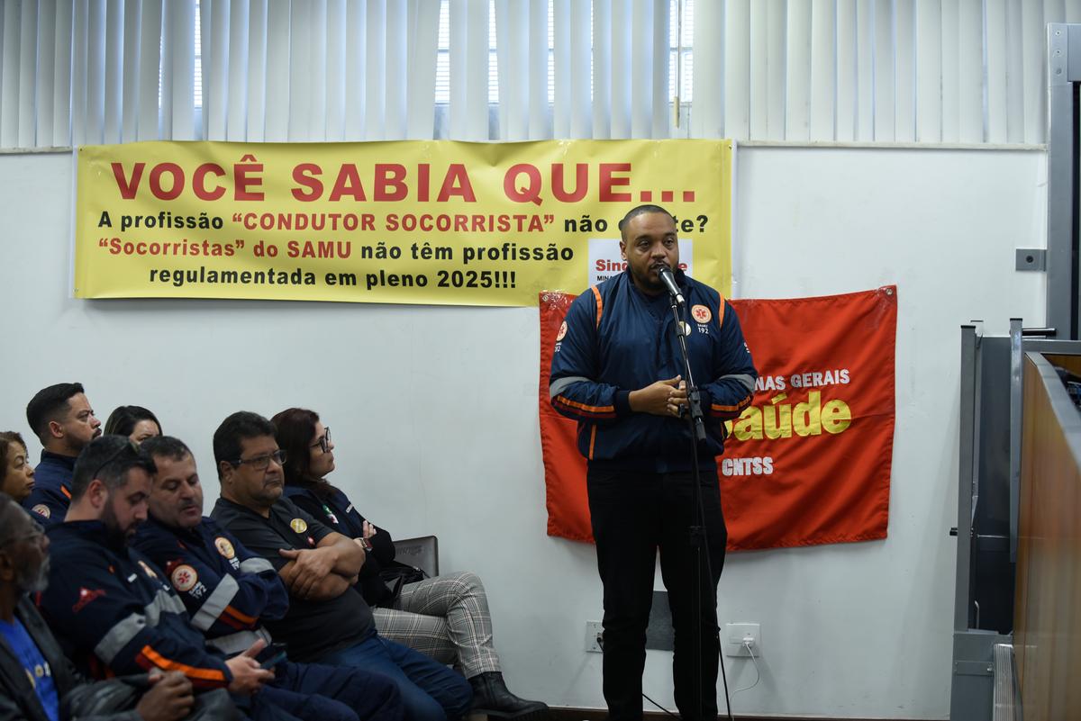 Audiência pública na ALMG discutiu a crise no Samu e o risco de paralisação do serviço em todo o estado (Gabriel Nascimento/ALMG)